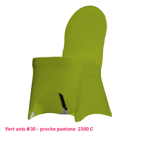 Housse de Chaise Universelle vert anis