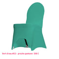 Housse de Chaise Universelle vert d'eau