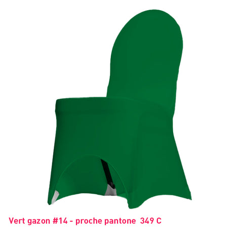 Housse de Chaise Universelle vert foncé