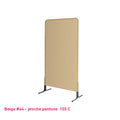 Housse de grille d'exposition beige en lycra