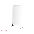 Housse de grille caddie blanche en lycra
