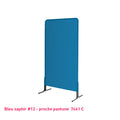 Housse de grille d'exposition bleu saphir en lycra