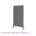Housse de grille caddie gris foncé en lycra