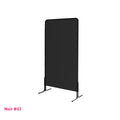 Housse de grille caddie noire en lycra