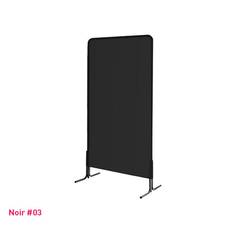 Housse de grille caddie noire en lycra
