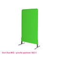 Housse de grille d'exposition vert fluo en lycra