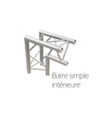 Housse de structure truss pour angle L barre simple intérieure