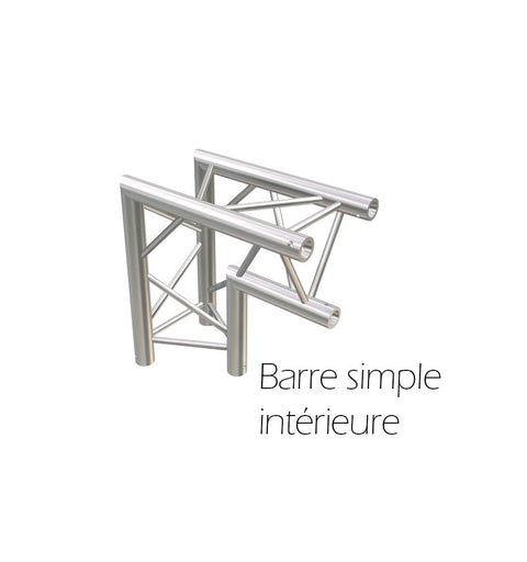 Housse de structure truss pour angle L barre simple intérieure