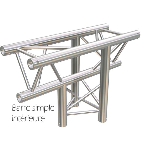 Housse de structure de scène Angle T barre simple intérieure