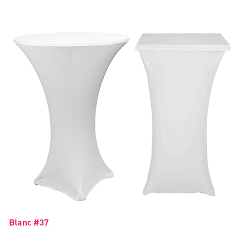 Chaussette mange-debout lycra blanche