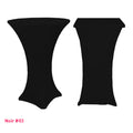 Chaussette mange-debout lycra noire