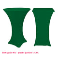 Chaussette mange-debout lycra vert gazon
