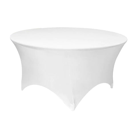 Housse de table ronde en lycra