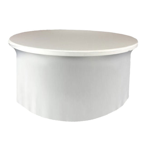 Housse de table ronde tombante simple