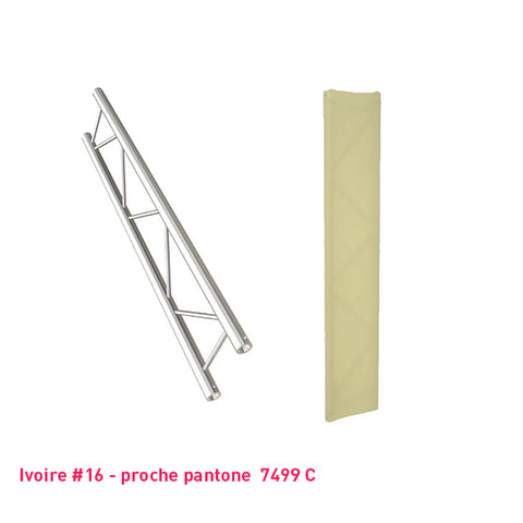 Truss cover ivoire plate