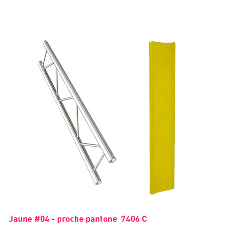 Truss cover jaune plate
