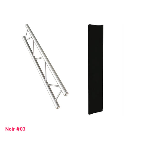 Truss cover noire plate