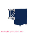Housse de structure truss bleu foncé pour angle L