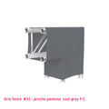 Housse de structure truss gris foncé pour angle L