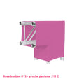 Housse de structure truss rose bonbon pour angle L