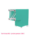 Housse de structure truss vert d'eau pour angle L