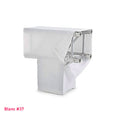 Housse blanche de structure de scène Angle T