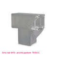 Housse gris clair de structure de scène Angle T