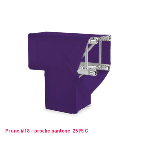 Housse prune de structure de scène Angle T