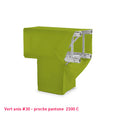 Housse vert anis de structure de scène Angle T