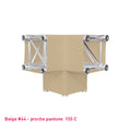 Housse lycra beige pour structure aluminium truss Angle Y 