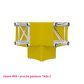Housse lycra jaune pour structure aluminium truss Angle Y 