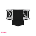 Housse lycra noire pour structure aluminium truss Angle Y 