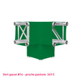 Housse lycra vert foncé pour structure aluminium truss Angle Y 