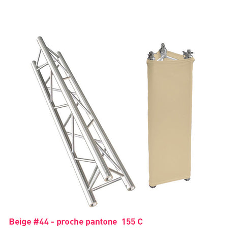 Habillage truss beige triangle