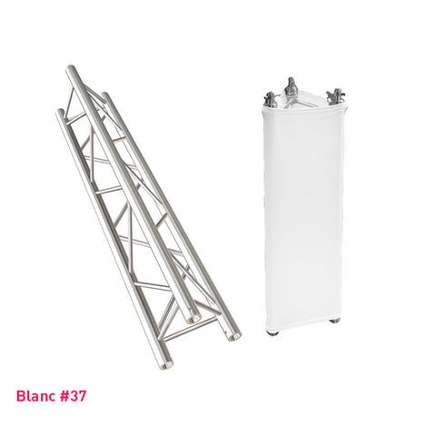 Habillage blanc truss triangle 