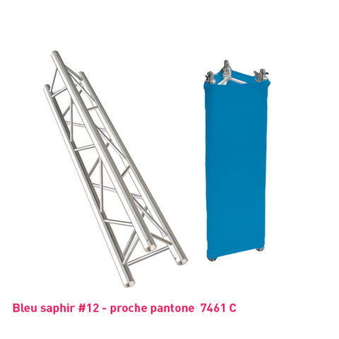 Habillage truss beu saphir triangle