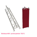 Habillage truss bordeaux triangle