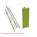 Habillage vert anis truss triangle