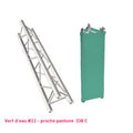 Habillage truss vert d'eau triangle