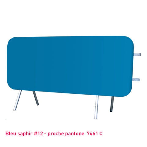 Housse pour barrière de sécurité bleu saphir