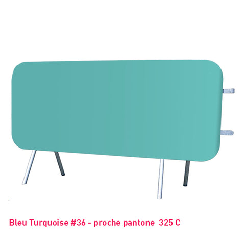 Housse pour barrière Vauban turquoise