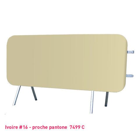 Housse pour barrière de sécurité ivoire