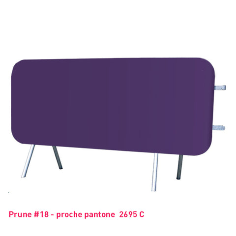 Housse pour barrière Vauban prune