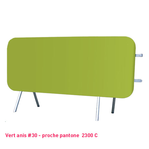 Housse pour barrière Vauban vert anis