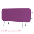 Housse pour barrière de sécurité violet foncé