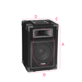 Housse d'enceinte sur-mesure