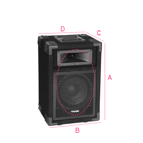 Housse d'enceinte sur-mesure