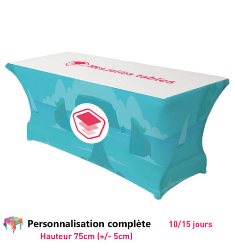 Housse de Table publicitaire