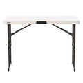 Table Lifetime pliable Hauteur Réglable