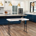 Table Lifetime plateau de 122x61cm, avec hauteur réglable